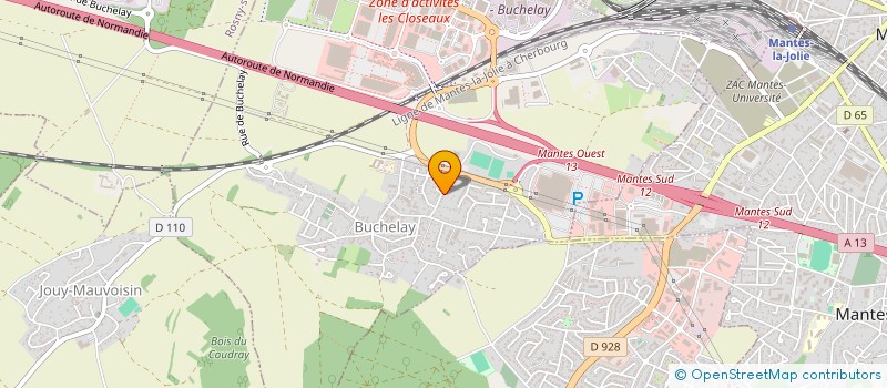 localisation de l'entreprise DRIVEHER  BUCHELAY