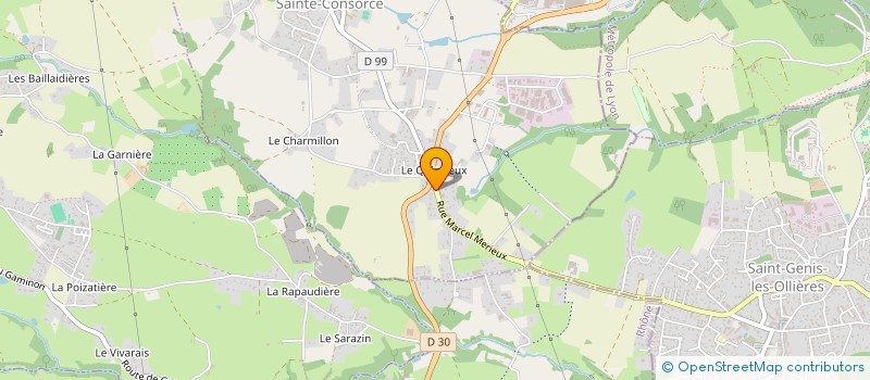 localisation de l'entreprise DRIVER AND SERVICES  SAINTE-CONSORCE