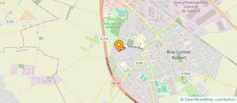 localisation de l'entreprise DRIVER BRIE  BRIE-COMTE-ROBERT