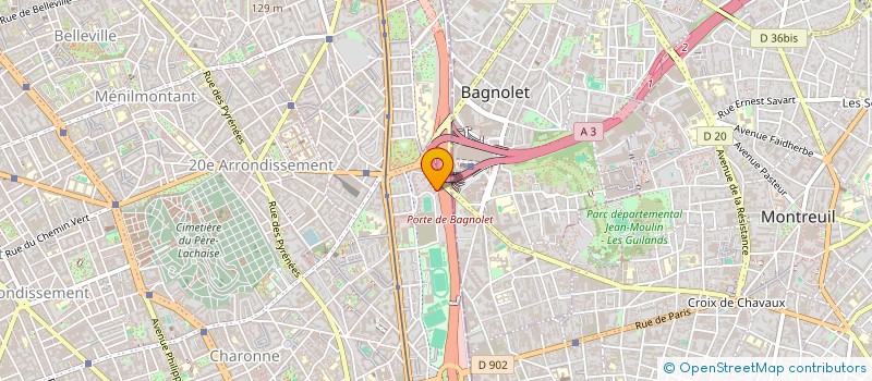 localisation de l'entreprise DRIVER DE LUXE  PARIS