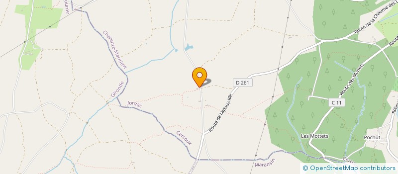 localisation de l'entreprise DRIVER & DELIVERY  CERCOUX