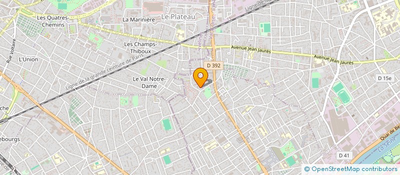 localisation de l'entreprise DRIVER EXPRESS  BEZONS