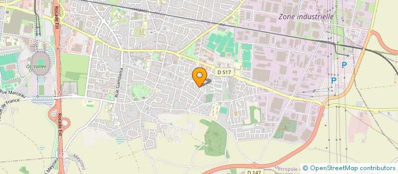 localisation de l'entreprise DRIVER FOR YOU à MEYZIEU