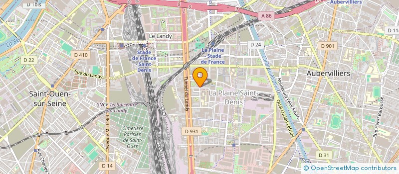 localisation de l'entreprise DRIVER HD  SAINT-DENIS