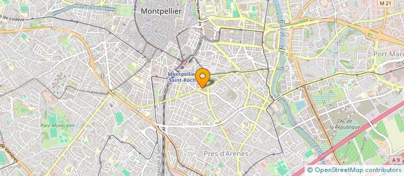 localisation de l'entreprise DRIVER IMPORT à MONTPELLIER