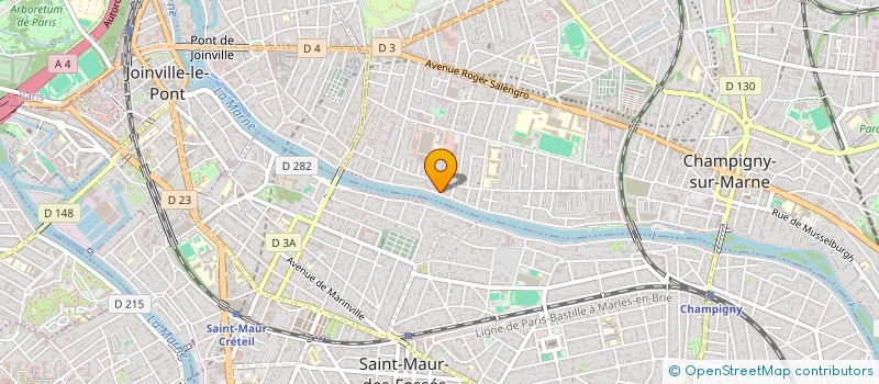 localisation de l'entreprise DRIVER NAIM à CHAMPIGNY-SUR-MARNE