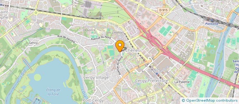 localisation de l'entreprise DRIVER PARIS PREMIUM  CERGY