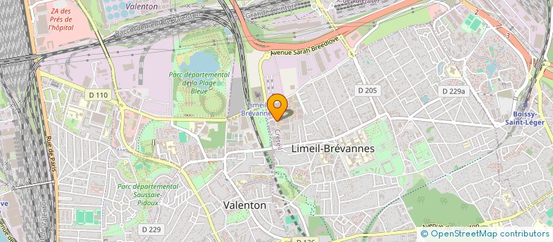 localisation de l'entreprise DRIVER PLUS  DOMONT