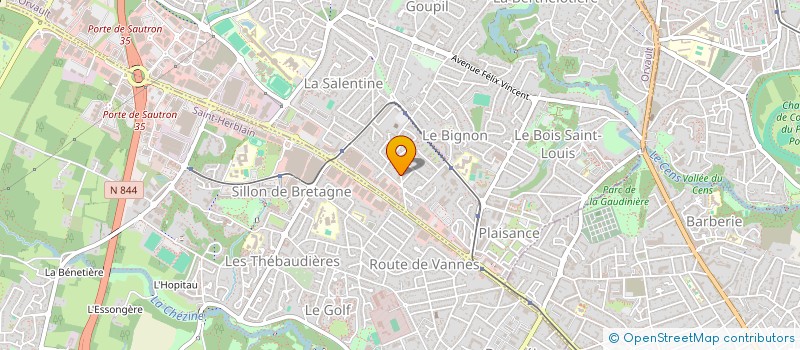localisation de l'entreprise DRIVER PREMIUM à ORVAULT