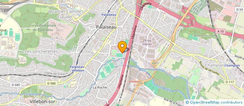 localisation de l'entreprise DRIVER PRESTIGE à PALAISEAU