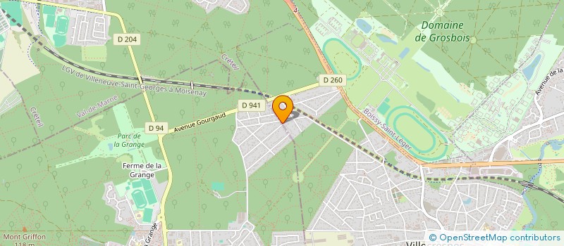 localisation de l'entreprise DRIVER SERVICE VTC  BRUNOY