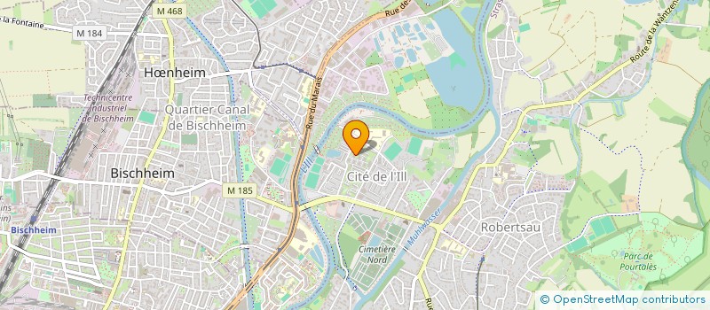 localisation de l'entreprise DRIVER VTC 67 à STRASBOURG