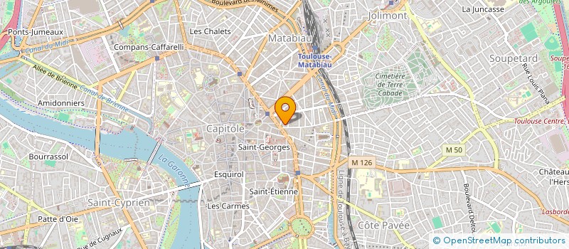 localisation de l'entreprise DRIVER VTC à TOULOUSE