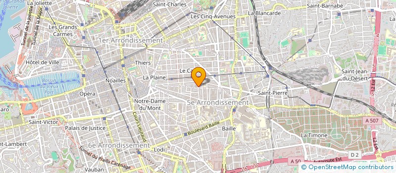 localisation de l'entreprise DRIVER X à MARSEILLE