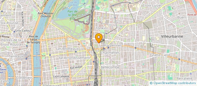 localisation de l'entreprise DRIVERGO à LYON