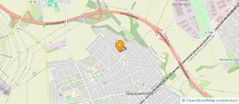 localisation de l'entreprise DRIVERS  GOUSSAINVILLE