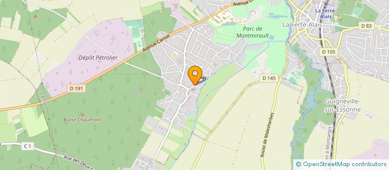 localisation de l'entreprise DRIVERS CONSORTIUM  CERNY