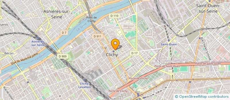 localisation de l'entreprise DRIVESIXTVTC à CLICHY