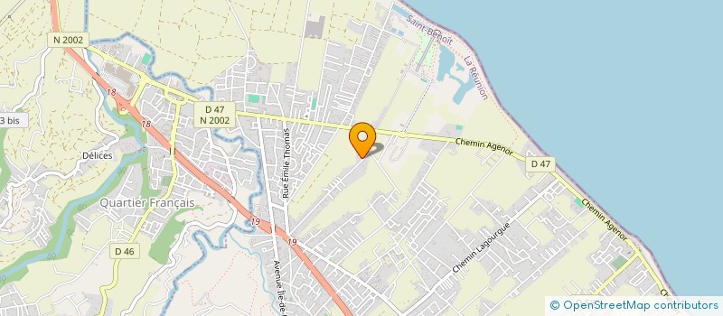 localisation de l'entreprise DRIVESTARS  SAINT-ANDRE