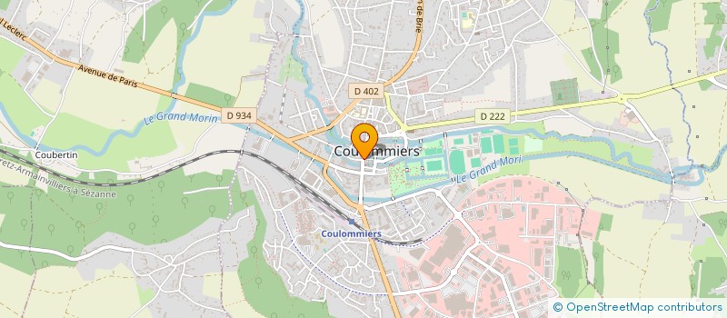 localisation de l'entreprise DRIVET à COULOMMIERS