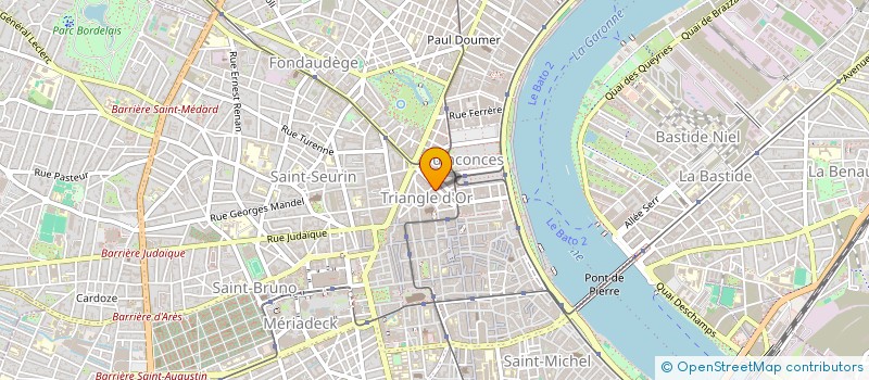 localisation de l'entreprise DRIVET IMMOBILIER  BORDEAUX