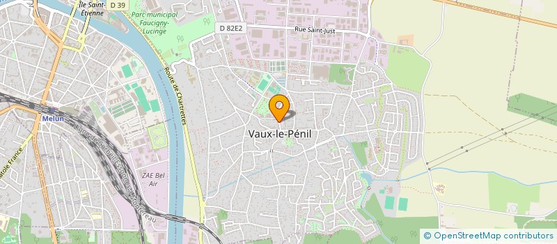 localisation de l'entreprise DRIVEUP à VAUX-LE-PENIL