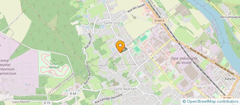 localisation de l'entreprise DRIVEURE VTC  LA CHAPELLE-LONGUEVILLE