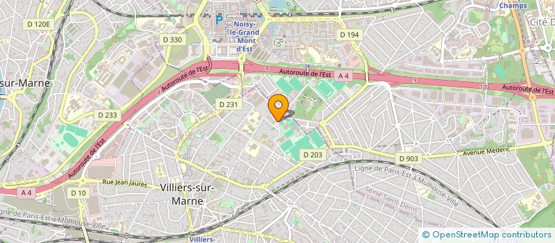 localisation de l'entreprise DRIVING BOSS à VILLIERS-SUR-MARNE