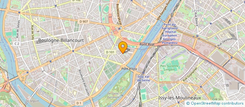 localisation de l'entreprise DRIVING CHEF à BOULOGNE-BILLANCOURT