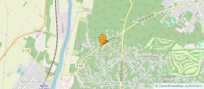 localisation de l'entreprise DRIVING DYNAMICS  GOUVIEUX