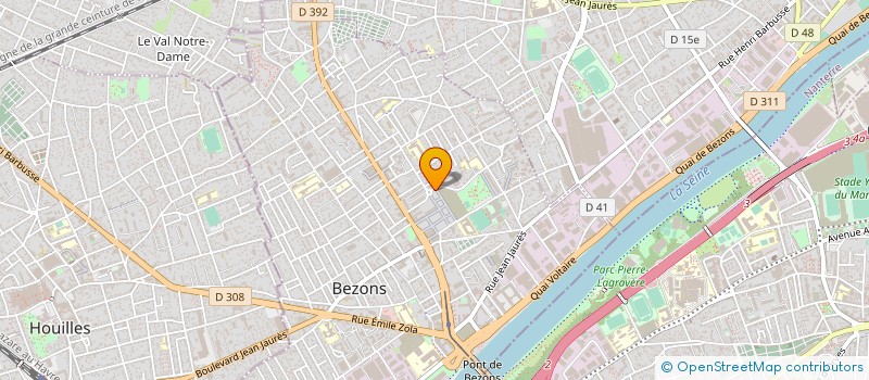 localisation de l'entreprise DRIVING ECO à BEZONS
