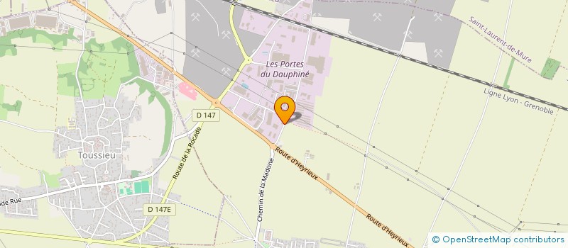 localisation de l'entreprise DRIVING EXPERIENCE  SAINT-LAURENT-DE-MURE