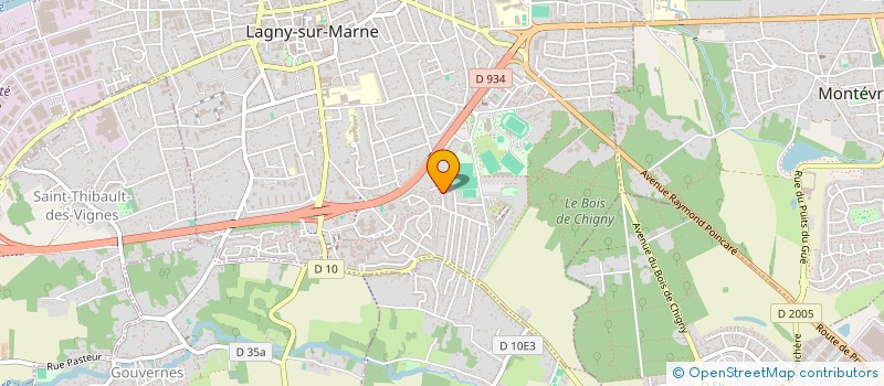 localisation de l'entreprise DRIVING ME  LAGNY-SUR-MARNE