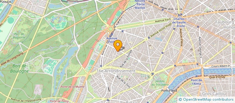 localisation de l'entreprise DRIVING SELECT  PARIS