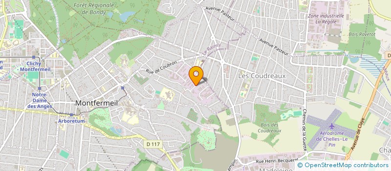 localisation de l'entreprise DRIVING SERVICE PREMIUM à MONTFERMEIL