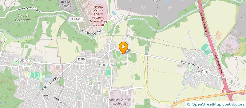 localisation de l'entreprise DRIVOO à COURTRY