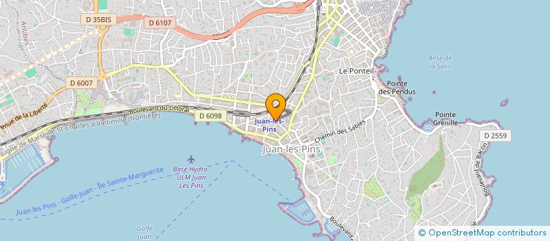 localisation de l'entreprise DRIVOO  ANTIBES