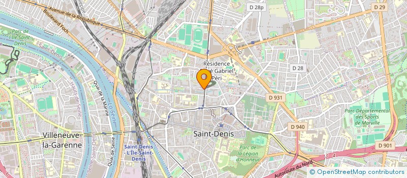 localisation de l'entreprise DRIVORA  SAINT-DENIS