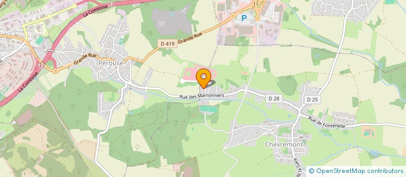 localisation de l'entreprise DRIVUP à CHEVREMONT