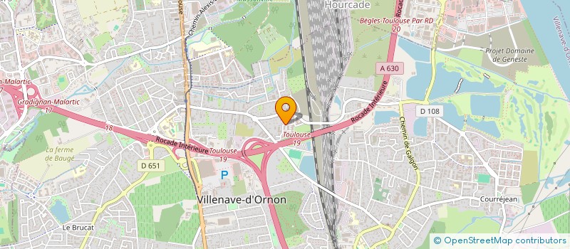 localisation de l'entreprise DRIVZEN  VILLENAVE-D'ORNON