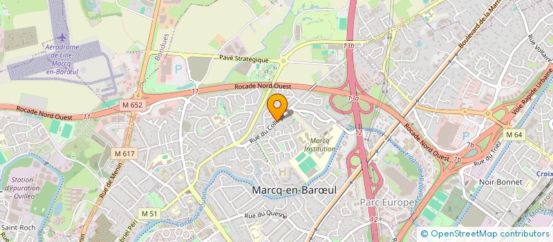 localisation de l'entreprise DRIZ&CO à MARCQ-EN-BARŒUL