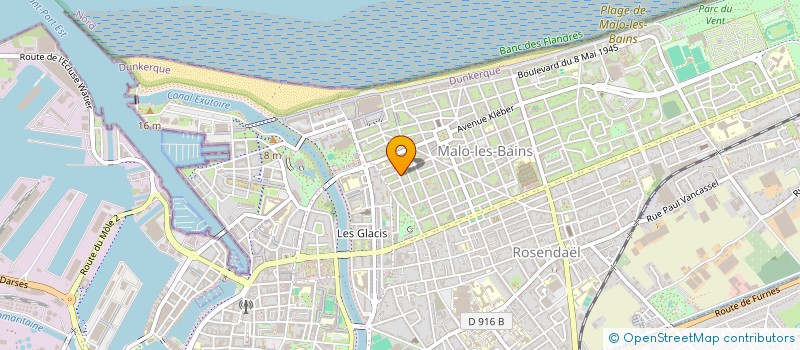 localisation de l'entreprise DRJC à DUNKERQUE