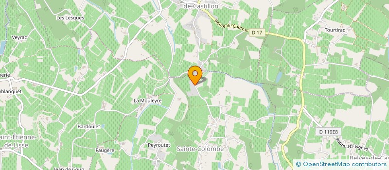 localisation de l'entreprise DRJJL  SAINTE-COLOMBE