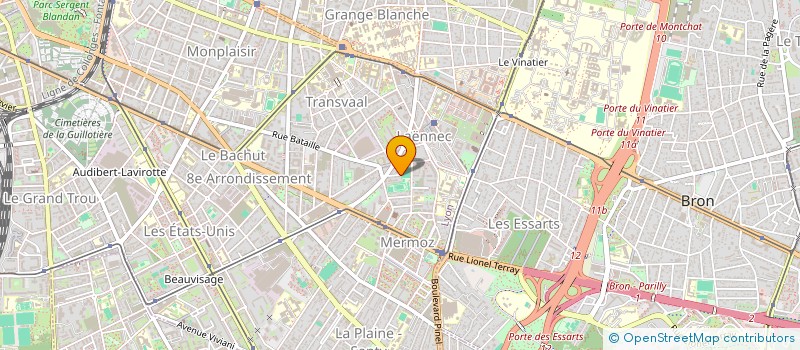 localisation de l'entreprise DRKL  LYON