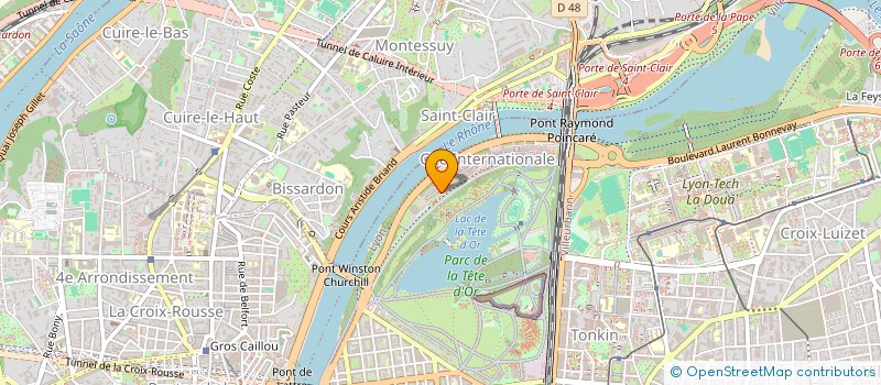 localisation de l'entreprise DRL CONSULTING à LYON