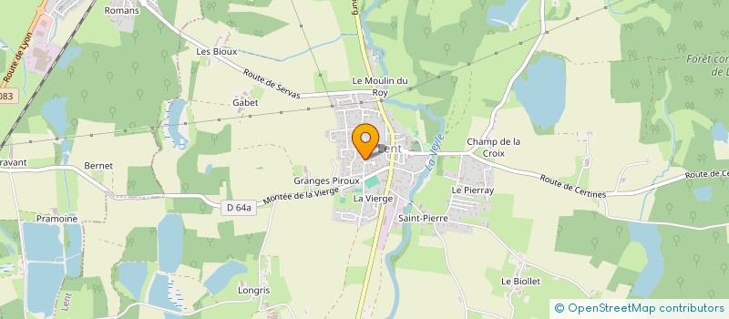 localisation de l'entreprise DRL IMMOBILIER  LENT