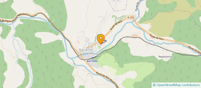 localisation de l'entreprise DRL MOBILITE  BARREME