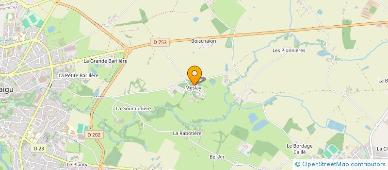 localisation de l'entreprise DRM à MONTAIGU-VENDEE