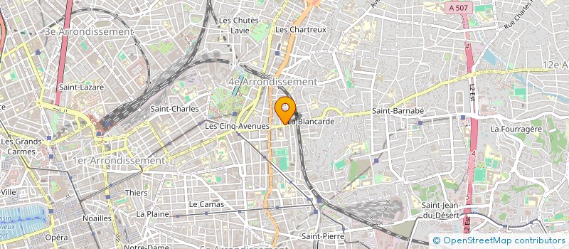 localisation de l'entreprise DRM-BATIMENTS à MARSEILLE