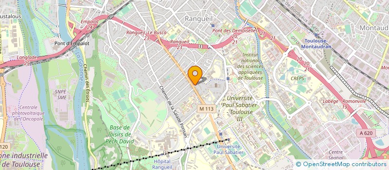 localisation de l'entreprise DRM ILLUMINATION à TOULOUSE